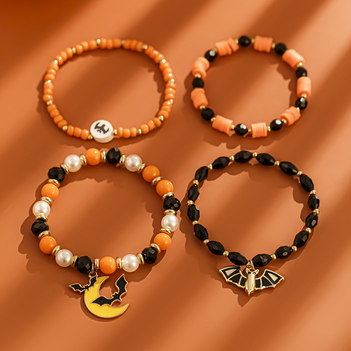Halloween bead bracelet set – detail view 7