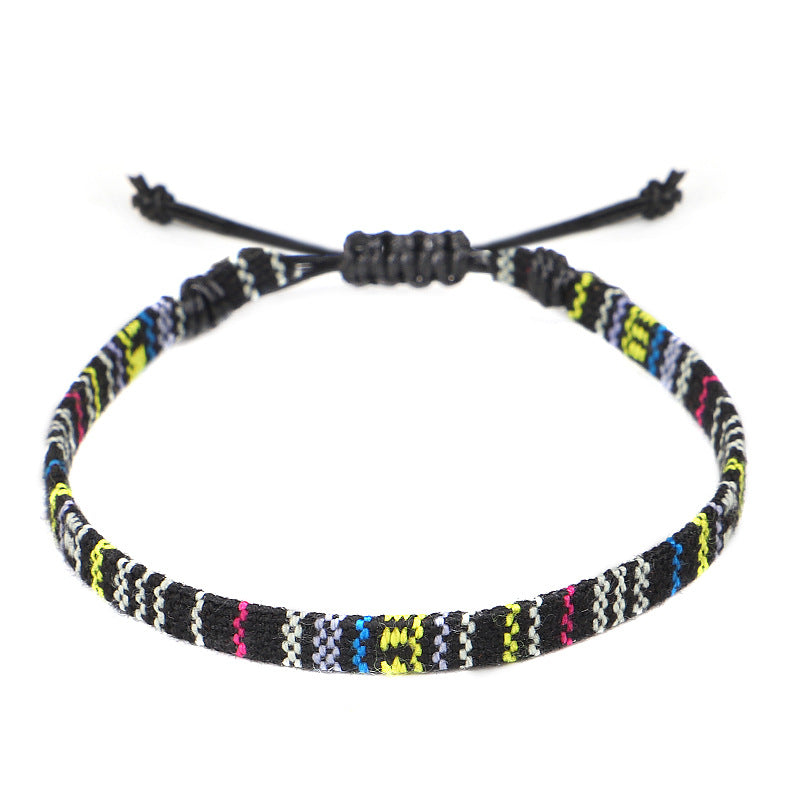 Woven Boho Friendship Anklet – 22 Patterns – view 6