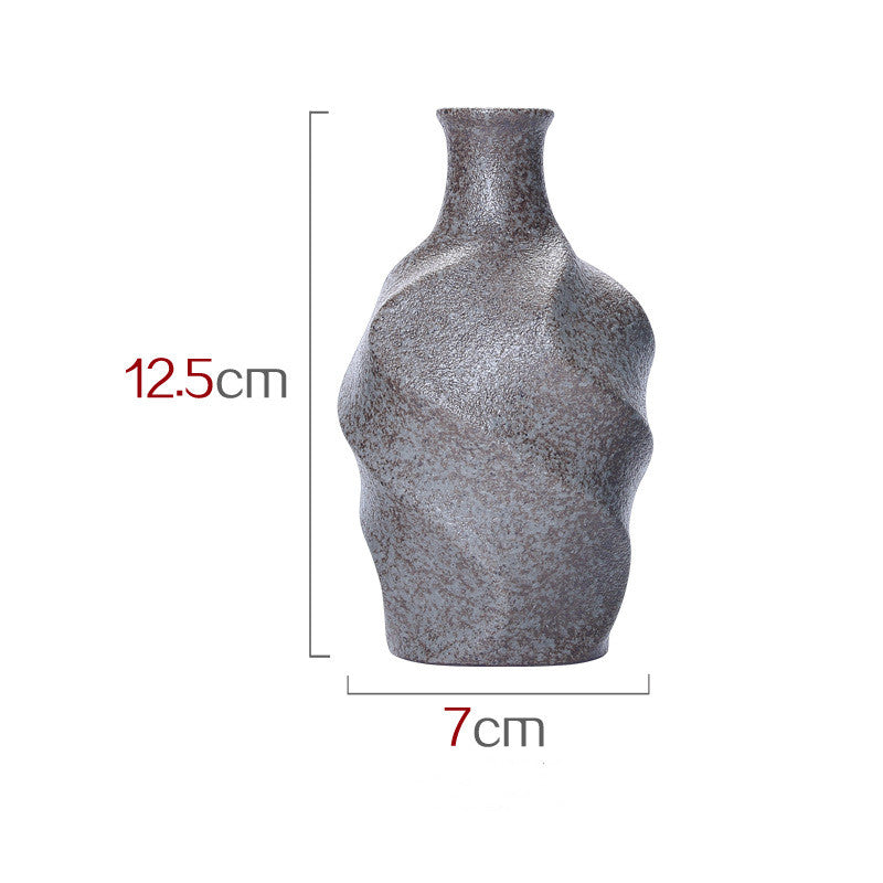 Twisted Ceramic Bud Vase – 5 in – view 6
