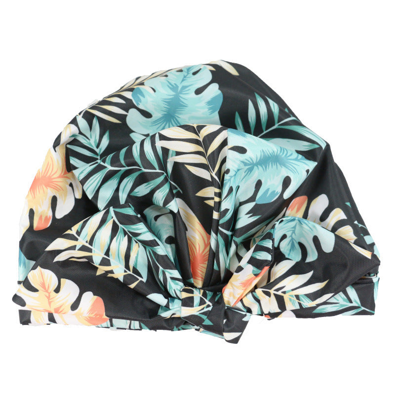 Bow Shower Cap – 20 Prints – Leaves