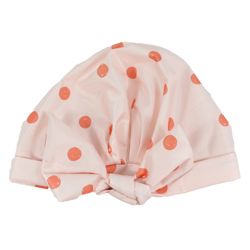 Bow Shower Cap – 20 Prints – Dots