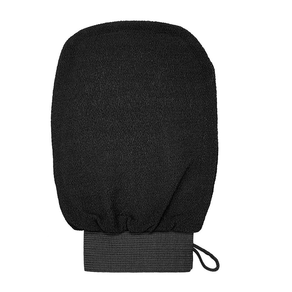 Exfoliating Bath Mitt – Single or Multi-Pack – Black – 3-Pack