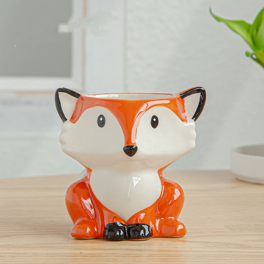 Animal Ceramic Succulent Pot – 6 Styles or Set of 6 – view 2