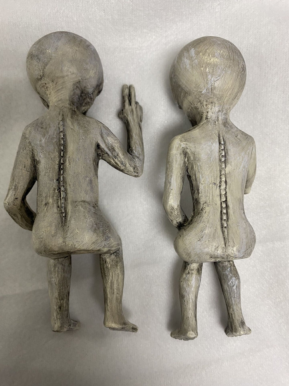 Resin Alien Garden Statue – About 6 in – view 6
