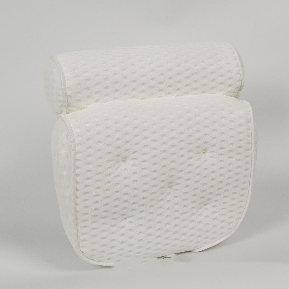4D Mesh Bath Pillow with 7 Suction Cups – view 4