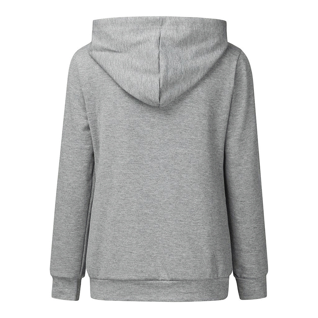 Nursing Hoodie – Side Slit Access, Solid Pullover – view 8