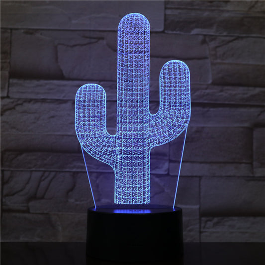 Cactus LED Night Light — product photo 2 | Organic Truth