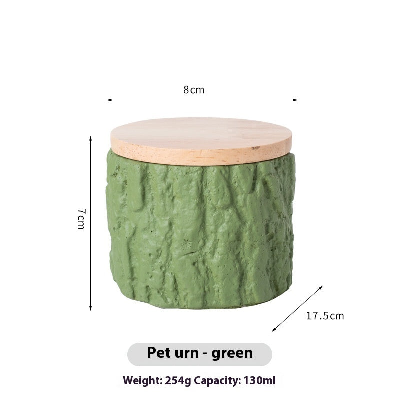 Small pet urn – Green