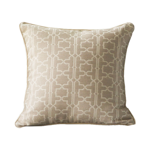 Geometric Lattice Throw Pillow Cover – 20 × 20 in – view 9