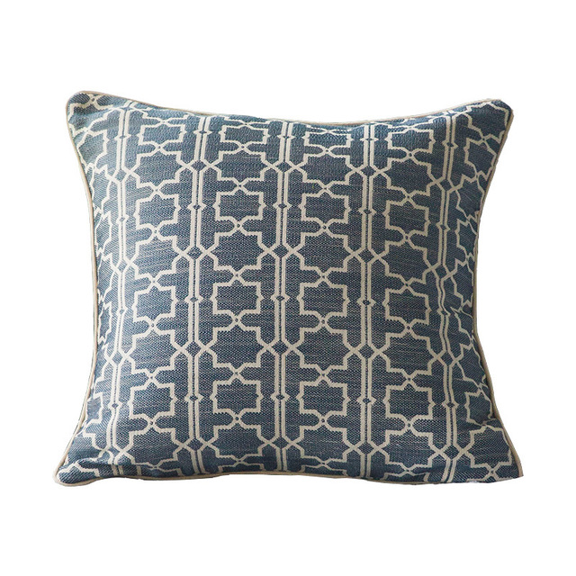 Geometric Lattice Throw Pillow Cover – 20 × 20 in – view 3