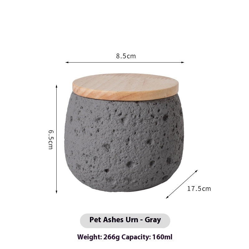 Cat urn for ashes – Gray