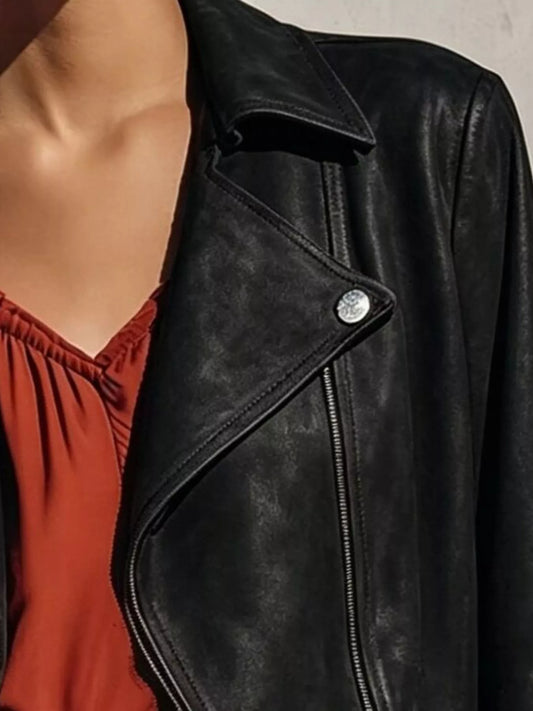 Fringe Jacket Zip Up — view 2