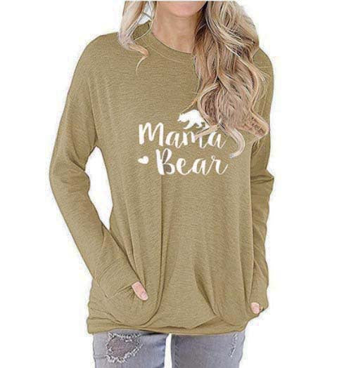 Mama Bear Hoodie – Cozy Mama Gift Sweatshirt – view 8