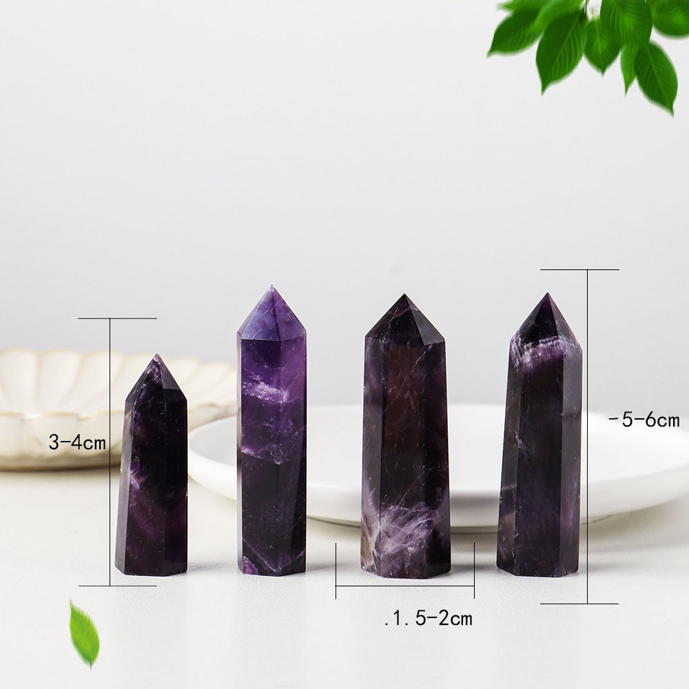 Purple Point Hexagonal Shelf Display — product photo 4 | Organic Truth