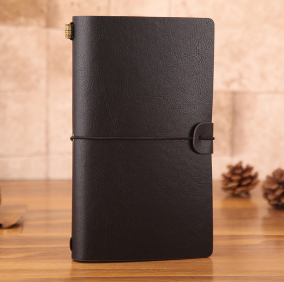 Vintage Faux Leather Travel Journal – view 4