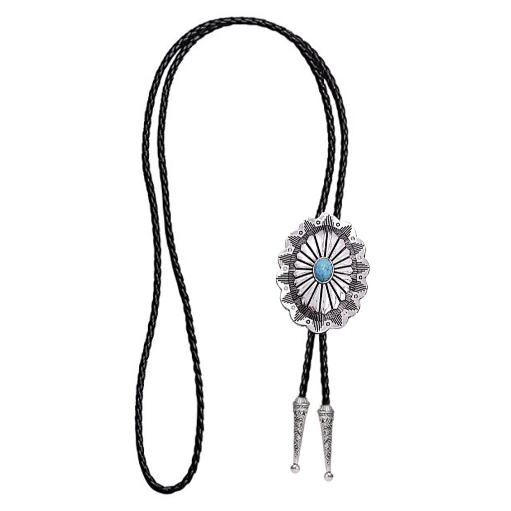 Concho bolo tie – detail view 2