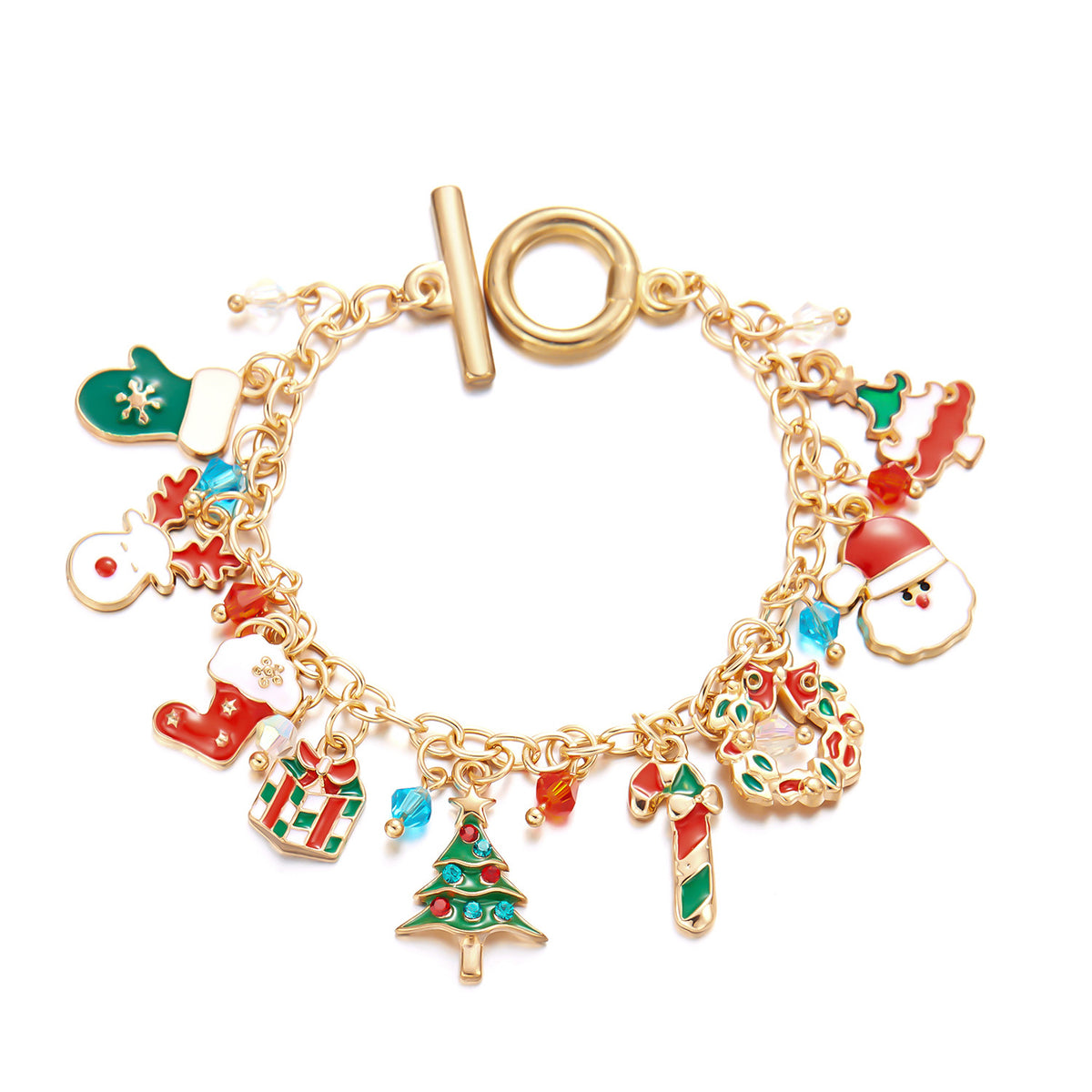 Christmas charm bracelet – detail view 5