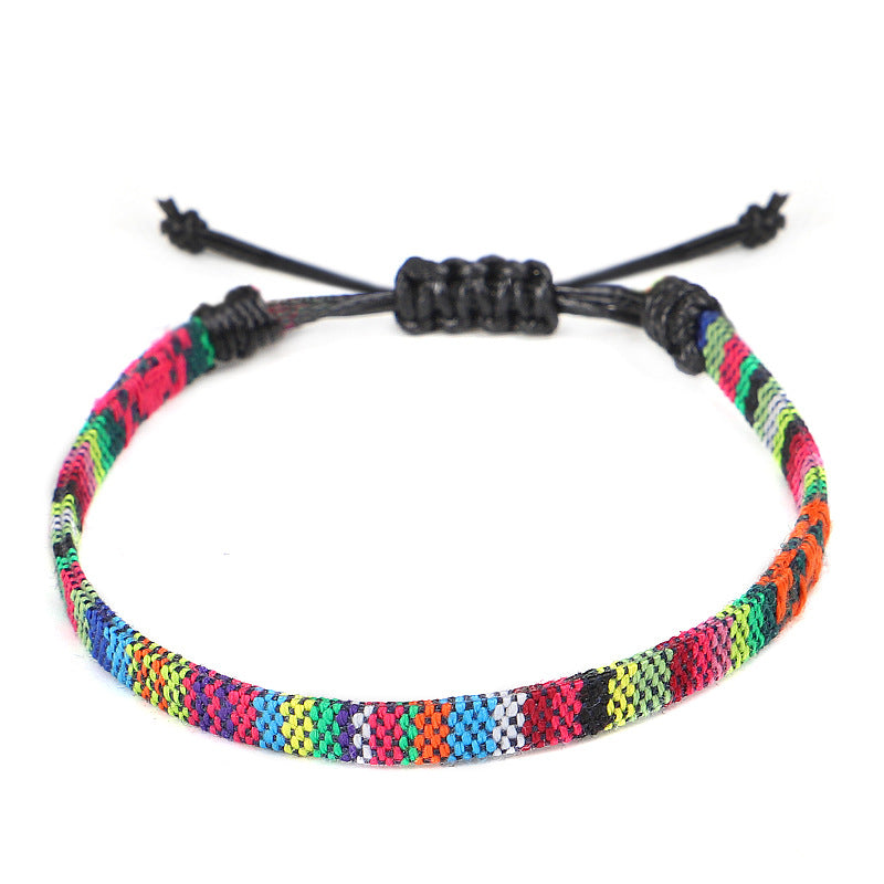 Woven Boho Friendship Anklet – 22 Patterns – view 17