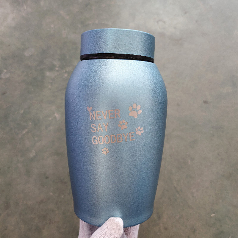 Pet urn – Frosted Blue