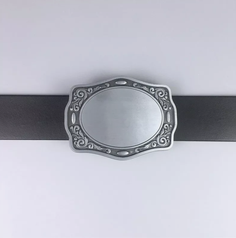 Western belt buckle – detail view 1