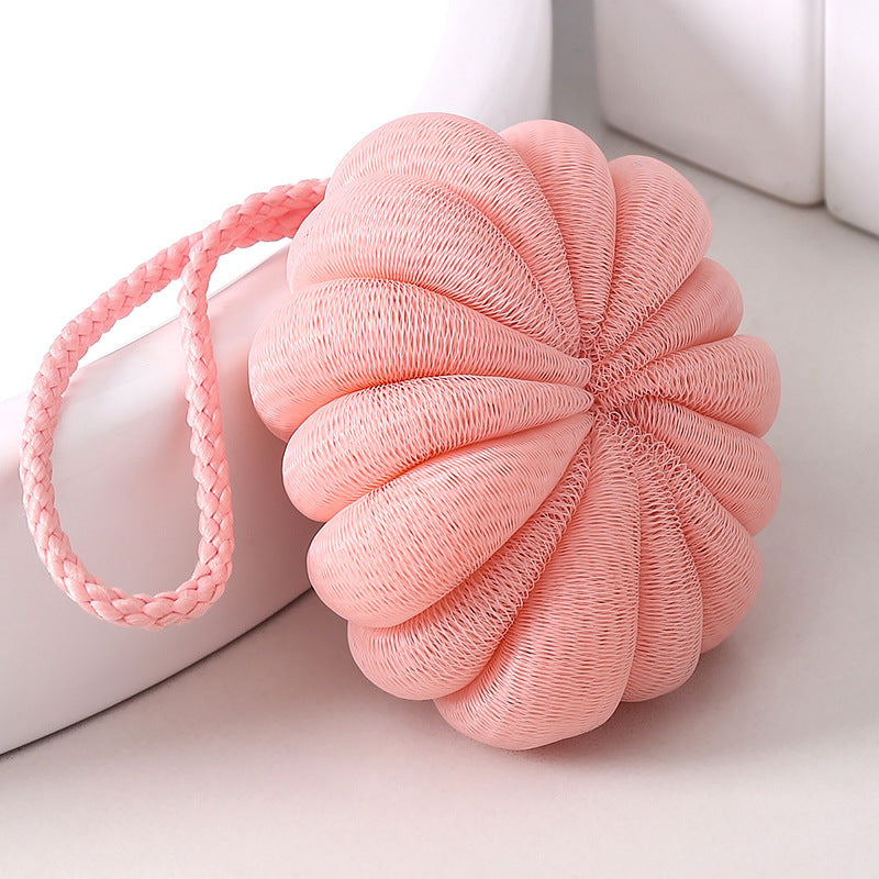 Pumpkin Bath Pouf – 4 Colors or Set of 4 – view 4