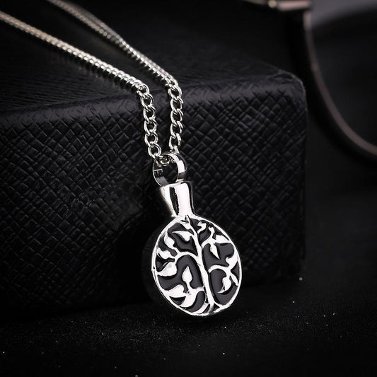 Tree of life urn necklace – detail view 1