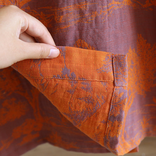 Cotton Jacquard Kimono Robe – Men's & Women's – view 2