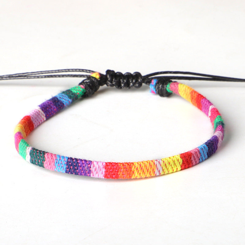 Woven Boho Friendship Anklet – 22 Patterns – view 10