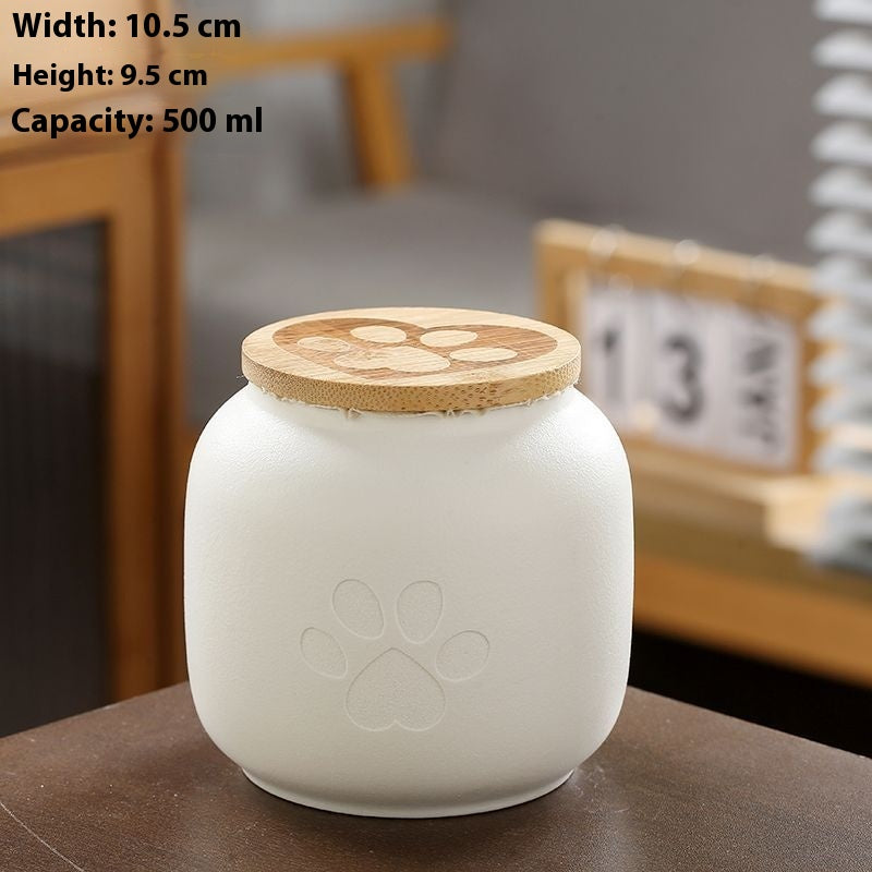 Ceramic pet urn – detail view 9