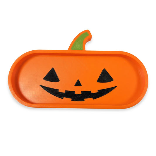 Pumpkin eyeglasses holder tray – detail view 2