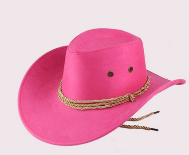 Faux Suede Western Cowboy Hat – view 2