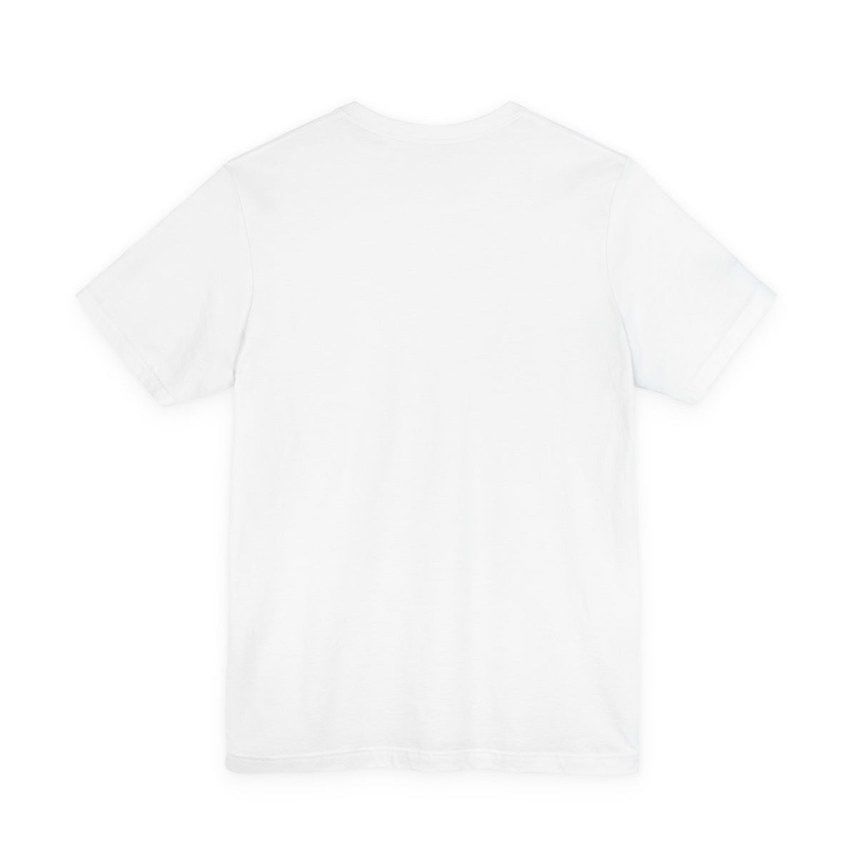 Lightning Eye cotton tee in white, back
