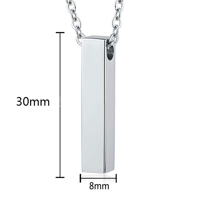 Paw print urn necklace – detail view 2