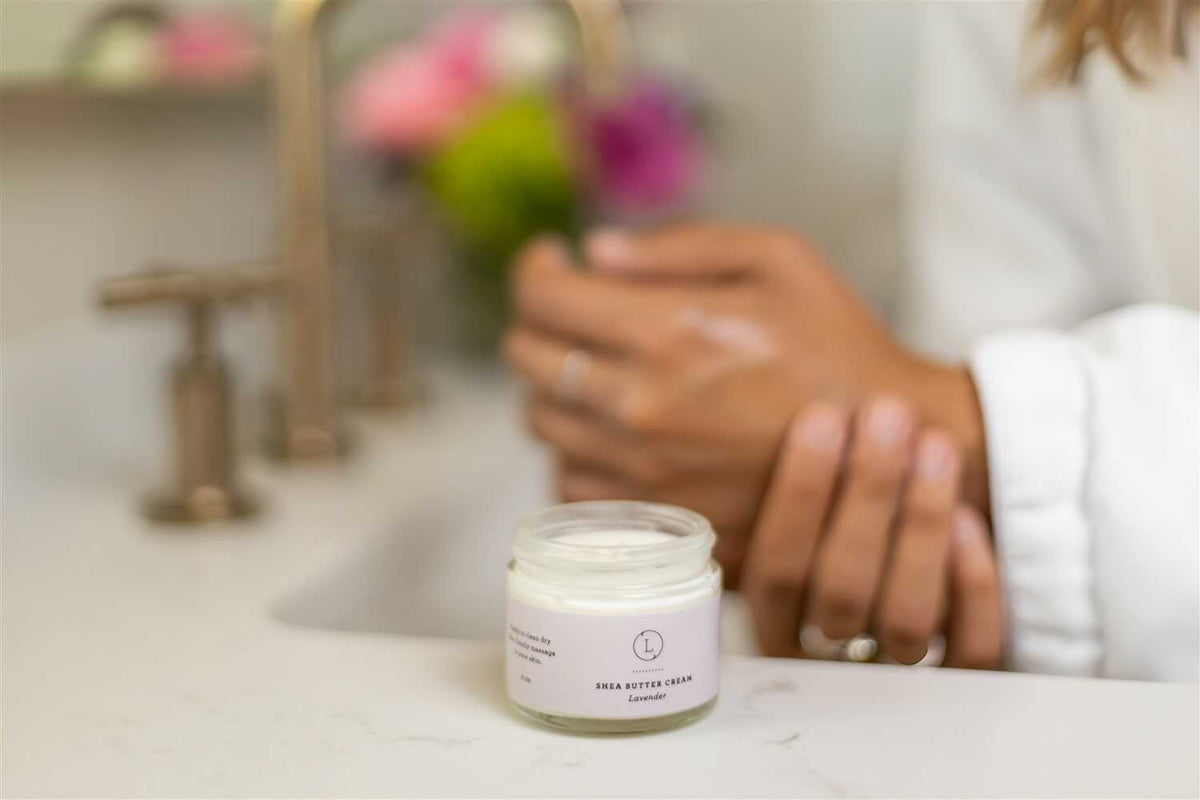 Lavender Shea Butter Body Cream – Natural Moisturizer-4