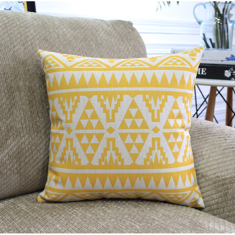 Geometric Throw Pillow Cover – view 3