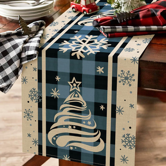 Christmas Tree Table Runner – 13 × 72 in – view 3