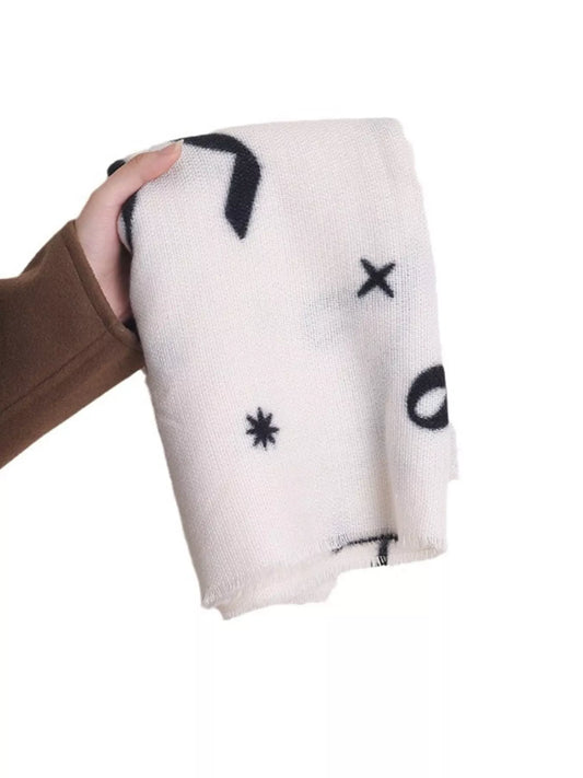 Bow-Print Lightweight Festival Scarf — product photo 2 | Organic Truth