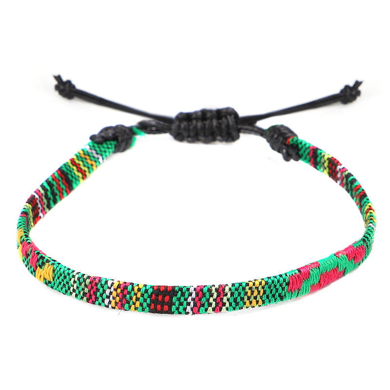 Woven Boho Friendship Anklet – 22 Patterns – view 7
