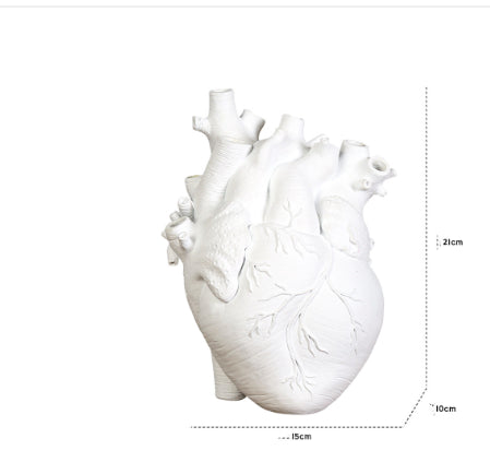Anatomical Heart Resin Vase – view 10