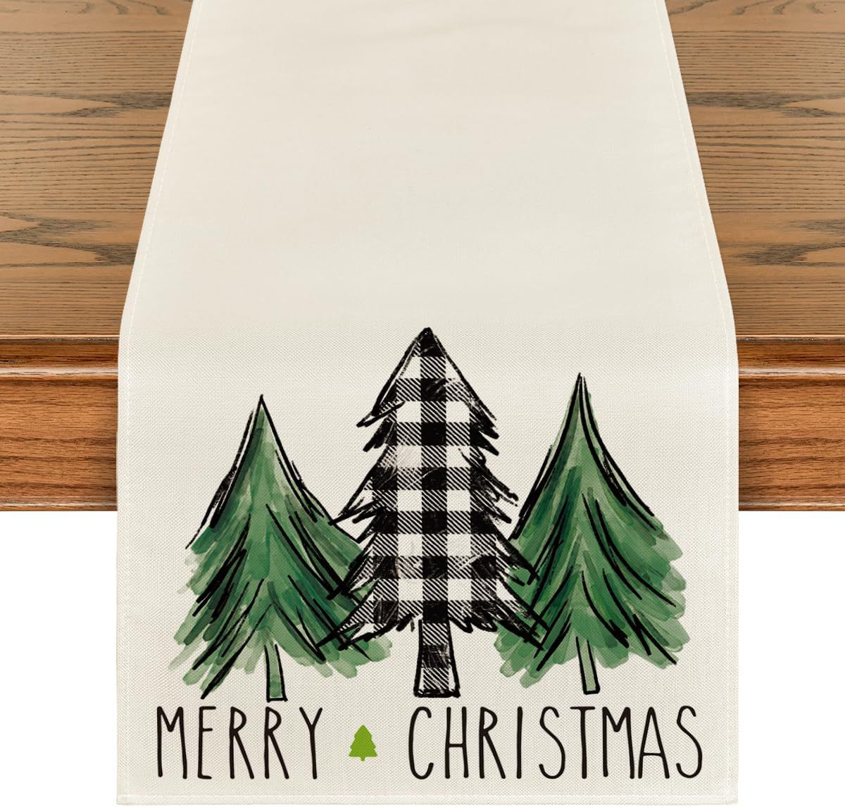 Christmas Tree Table Runner – 13 × 72 in – view 5