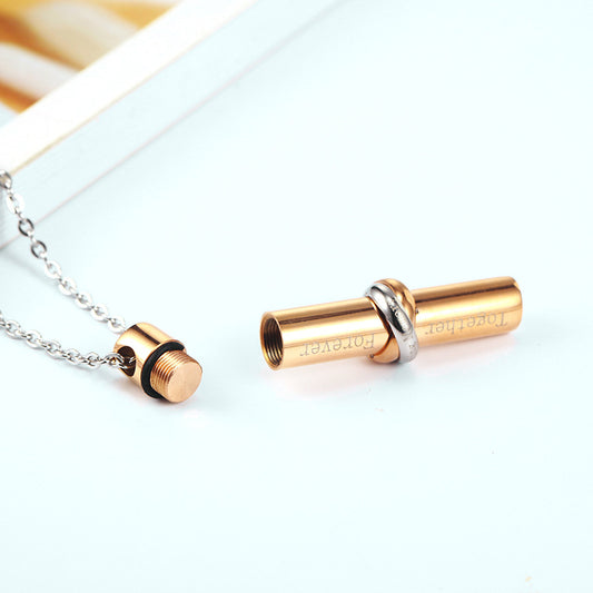 Infinity urn necklace – detail view 2