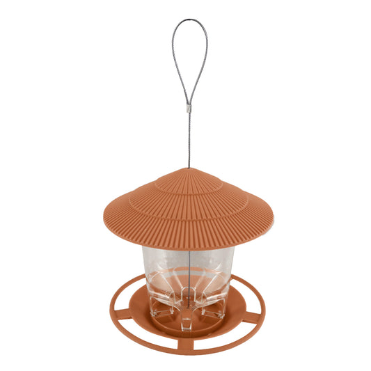 Hexagon Roof Hanging Bird Feeder – view 2