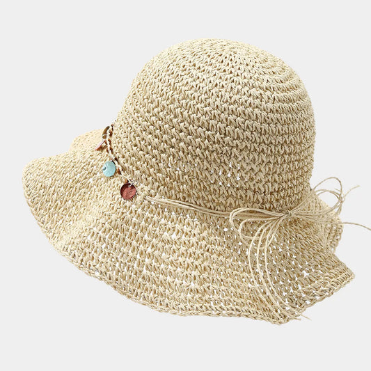 Organic Truth | Straw-Woven Garden Sun Hat — product photo 2 | Organic Truth