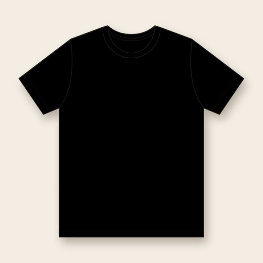 Lightning Eye performance tee in black, back: plain back, no back print