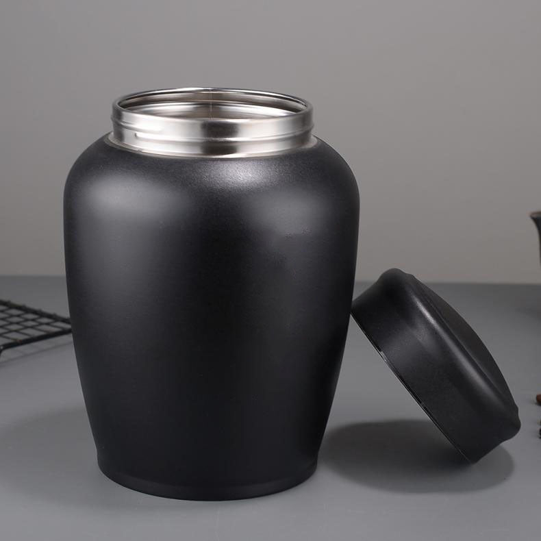 Large dog urn: Large Dog Urn for Ashes – Stainless Steel, 21.5 cm