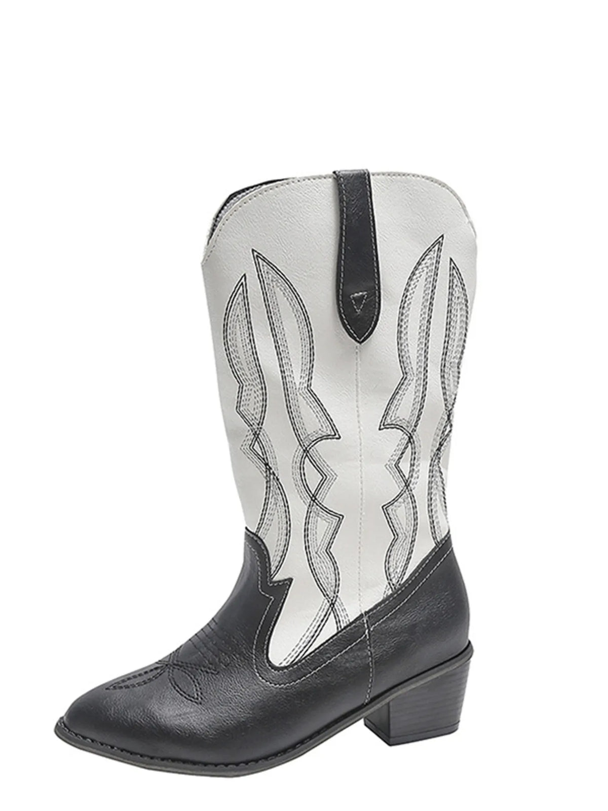 Western Embroidered Cowgirl Boots — view 6