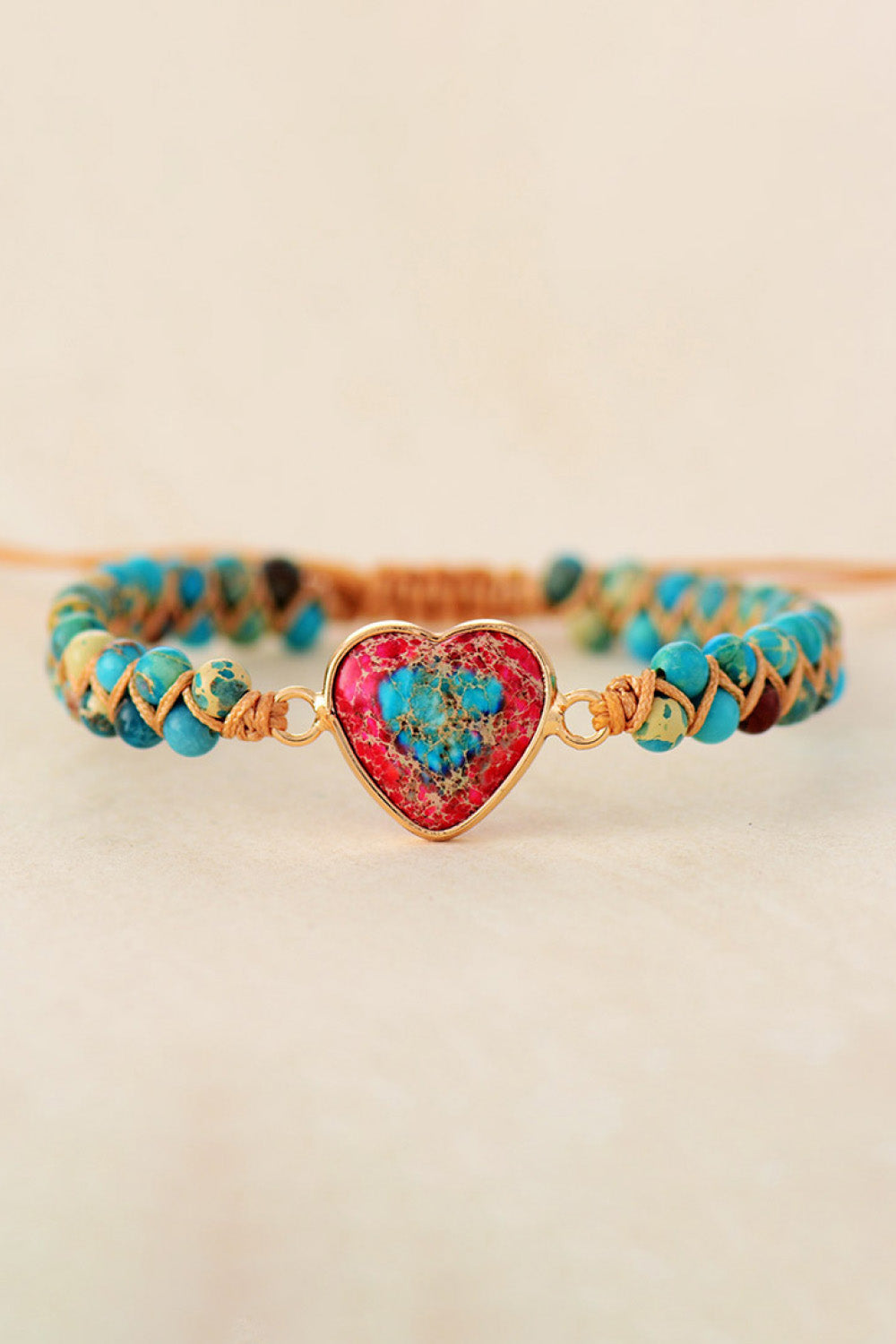 Heart Stone Bracelet — product photo 5 | Organic Truth