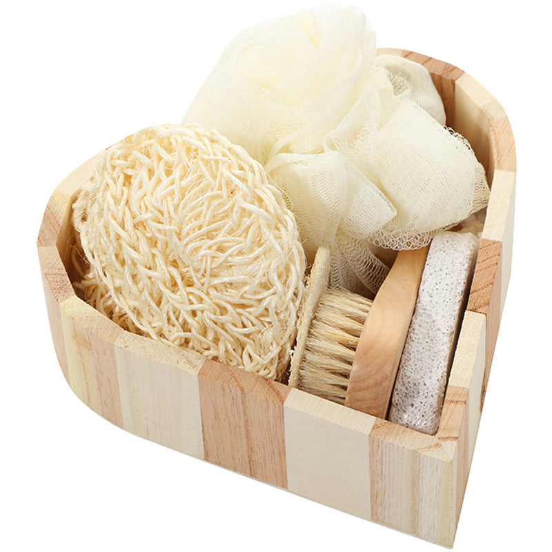 Bath Accessory Gift Set in a Wooden Box – 5 Styles – view 2