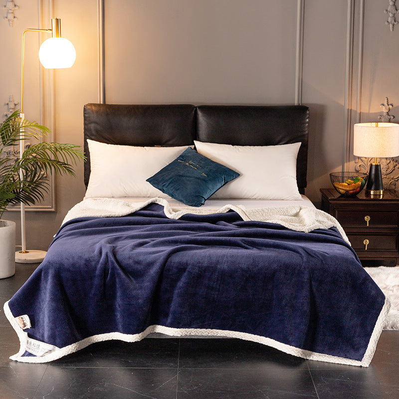 Double-Layer Fleece Blanket – 4 Sizes