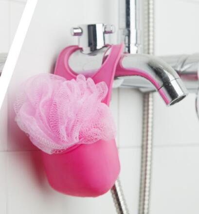 Hanging Sink Caddy – Faucet Sponge Holder – view 2
